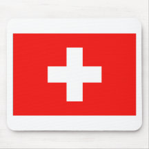 Swiss Flag Mousepad