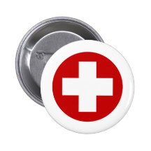 Swiss Red Cross Emergency Recovery Roundell Buttons