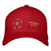 Switzerland Soccer Embroidered Nati fans cap Baseball Cap