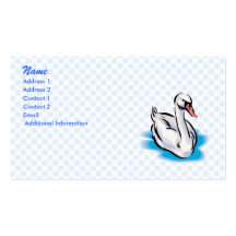 Swonald Swan Business Card Templates