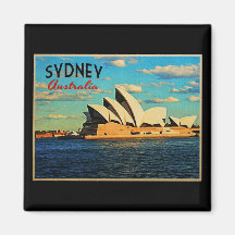 Sydney Australia Fridge Magnet
