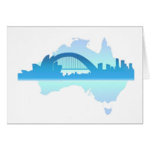 Sydney Australia Greeting Card