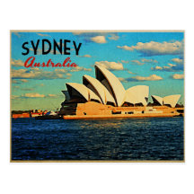 Sydney Australia Postcard