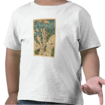 Sydney, AustraliaPanoramic Map T Shirts