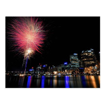 Sydney Fireworks Postcard