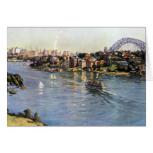 Sydney Harbour Australia Card