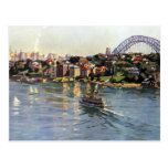 Sydney Harbour Australia Post Card