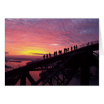 Sydney Harbour Bridge at Sunset Card