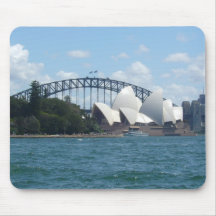 sydney harbour mouse pad