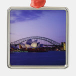 Sydney Opera House and Harbour, New South 2 Christmas Tree Ornament