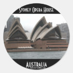 Sydney Opera House Round Sticker