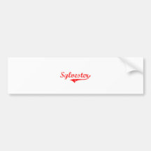 Sylvester Georgia Classic Design Bumper Sticker