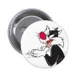 Sylvester Rubbing Paws buttons