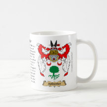 Sylvester, the Origin, the Meaning and the Crest Mug