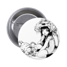 Symbiotic Friends Button