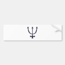 Symbol Planet Pluto Autosticker