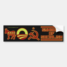 Symbols of Socialism Bumper Stickers
