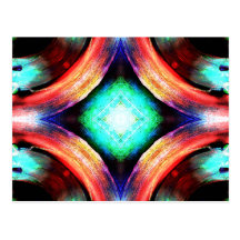 Symmetry of Colours Postcard