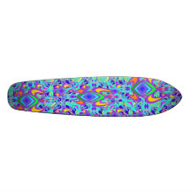 Symmetry Turtle Pattern Skateboard