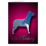 Sympathy For Death Of Pet Dog Greeting Cards