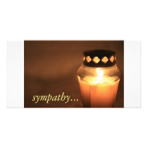 sympathy... photo card