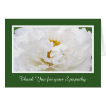 Sympathy Thank You Card