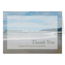 Sympathy Thank You Card