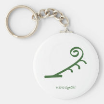 SymTell Green Impulsive Symbol Key Chains