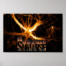 Synapse red fire poster
