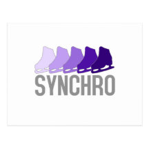 Synchro Skates Post Card
