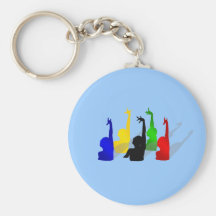 Synchronised swimming Synchronised swimmers Key Chain