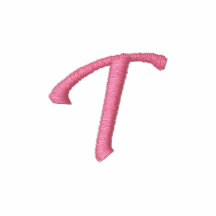 T-Initial Fleece Jacket-Embroidered