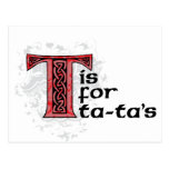 T is for TaTas Post Cards