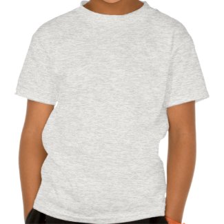 T is for Tiger orange kids t-shirt shirt