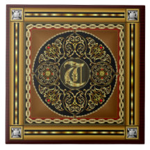 T Monogram Premium Best viewed large. see notes Tile
