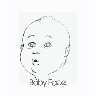 t-shirt Baby Face - customizable shirt