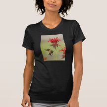 T-shirt showing Hummingbirds front & back.