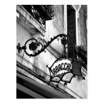Tabacci Sign Postcard