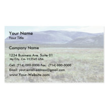 Table Mountain in Summer Business Card Templates