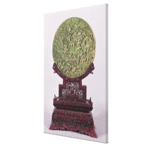 Table screen, Chinese, 18th century canvas prints