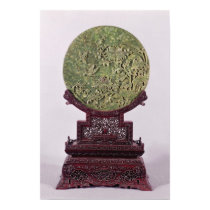Table screen, Chinese, 18th century posters