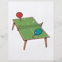 Table Tennis Flyers