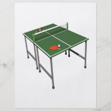 Table Tennis Flyers