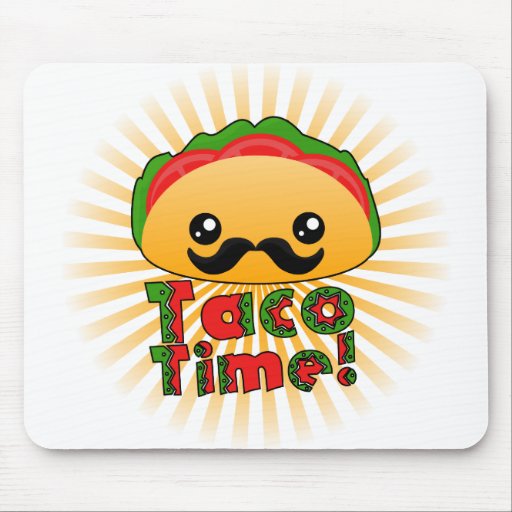 Taco Time Mousemats