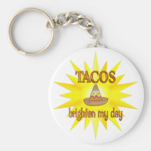 Tacos Brighten Key Chains