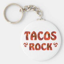 TACOS ROCK KEY CHAINS