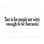 Tact Sacastic Post Card