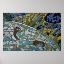 Tadpole Mosaic, 2010 photo by Derrick W. Black Print