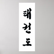 Tae Kwon Do Canvas Poster