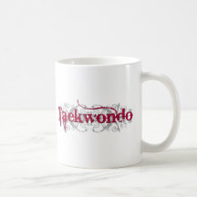 Taekwondo Red Coffee Mug